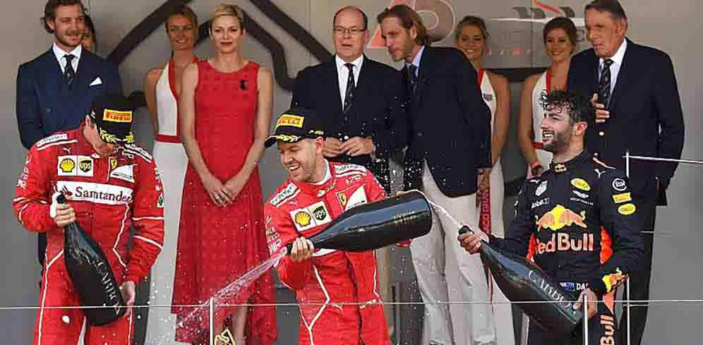 Sebastian Vettel Juara GP Monaco